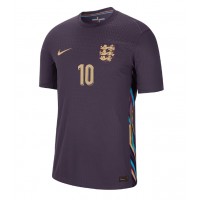 Camiseta Inglaterra Jude Bellingham #10 Segunda Equipación Replica Eurocopa 2024 mangas cortas